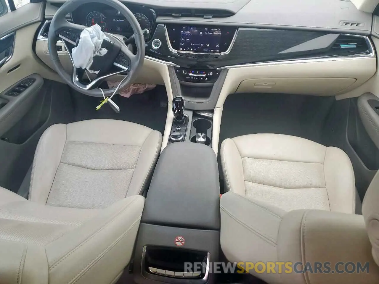 8 Photograph of a damaged car 1GYKPCRS9NZ107393 CADILLAC XT6 2022