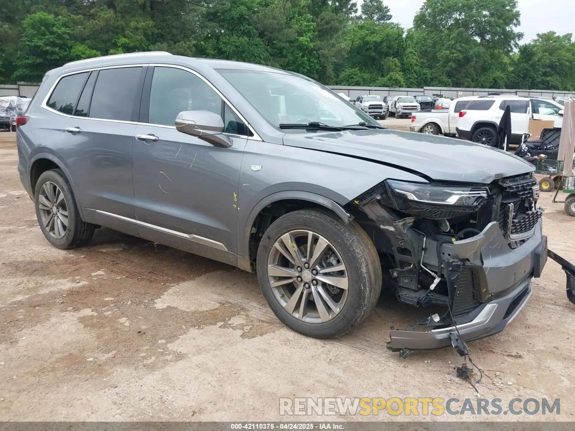 1 Photograph of a damaged car 1GYKPCRS9NZ108656 CADILLAC XT6 2022
