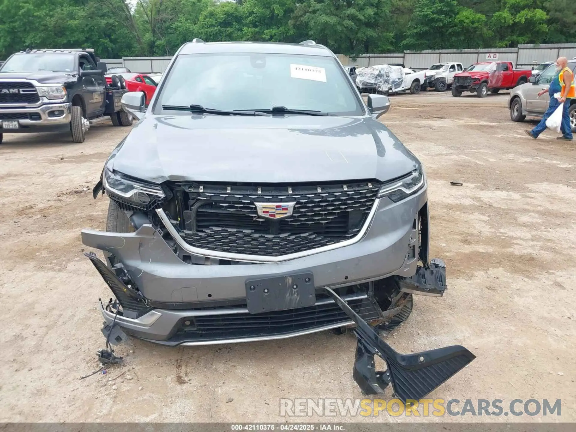 6 Photograph of a damaged car 1GYKPCRS9NZ108656 CADILLAC XT6 2022