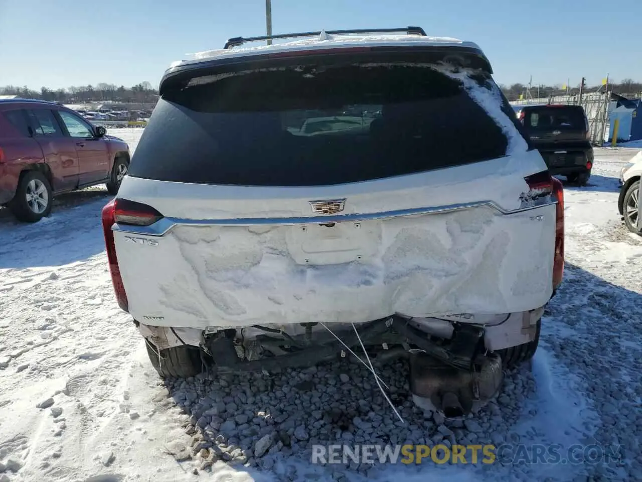 6 Photograph of a damaged car 1GYKPDRS3NZ127421 CADILLAC XT6 2022