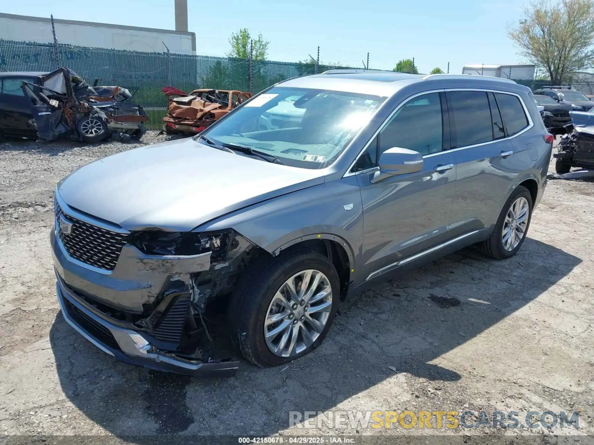2 Photograph of a damaged car 1GYKPDRS4NZ146284 CADILLAC XT6 2022