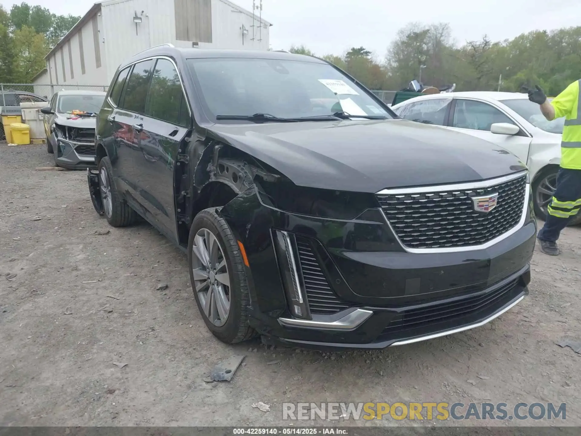 1 Photograph of a damaged car 1GYKPDRS5NZ149971 CADILLAC XT6 2022