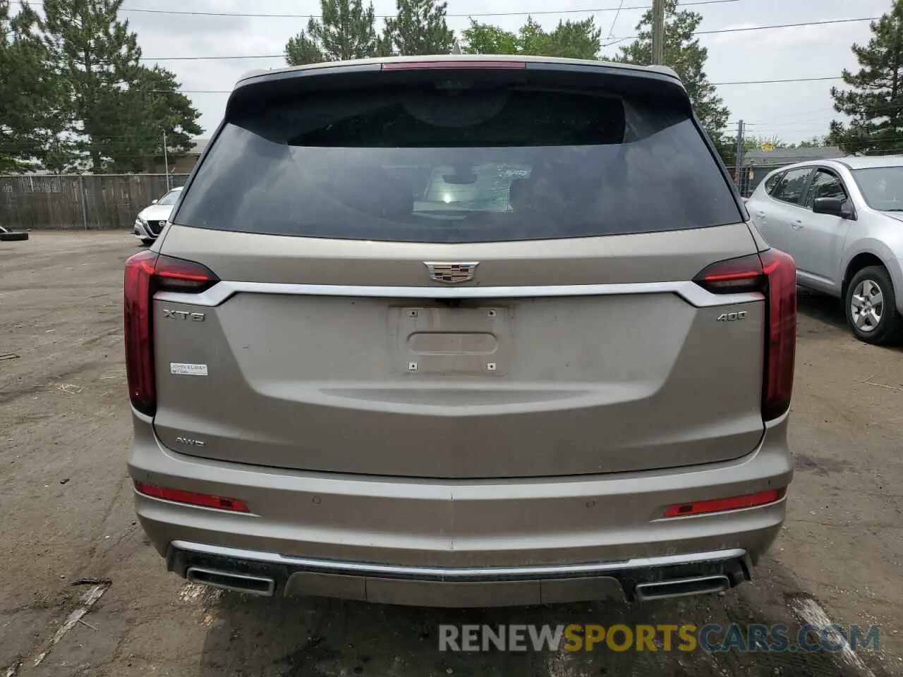 6 Photograph of a damaged car 1GYKPDRS5NZ180296 CADILLAC XT6 2022