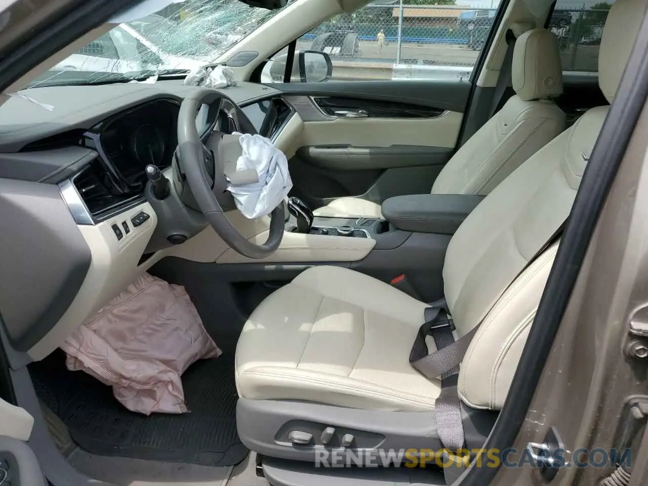 7 Photograph of a damaged car 1GYKPDRS5NZ180296 CADILLAC XT6 2022