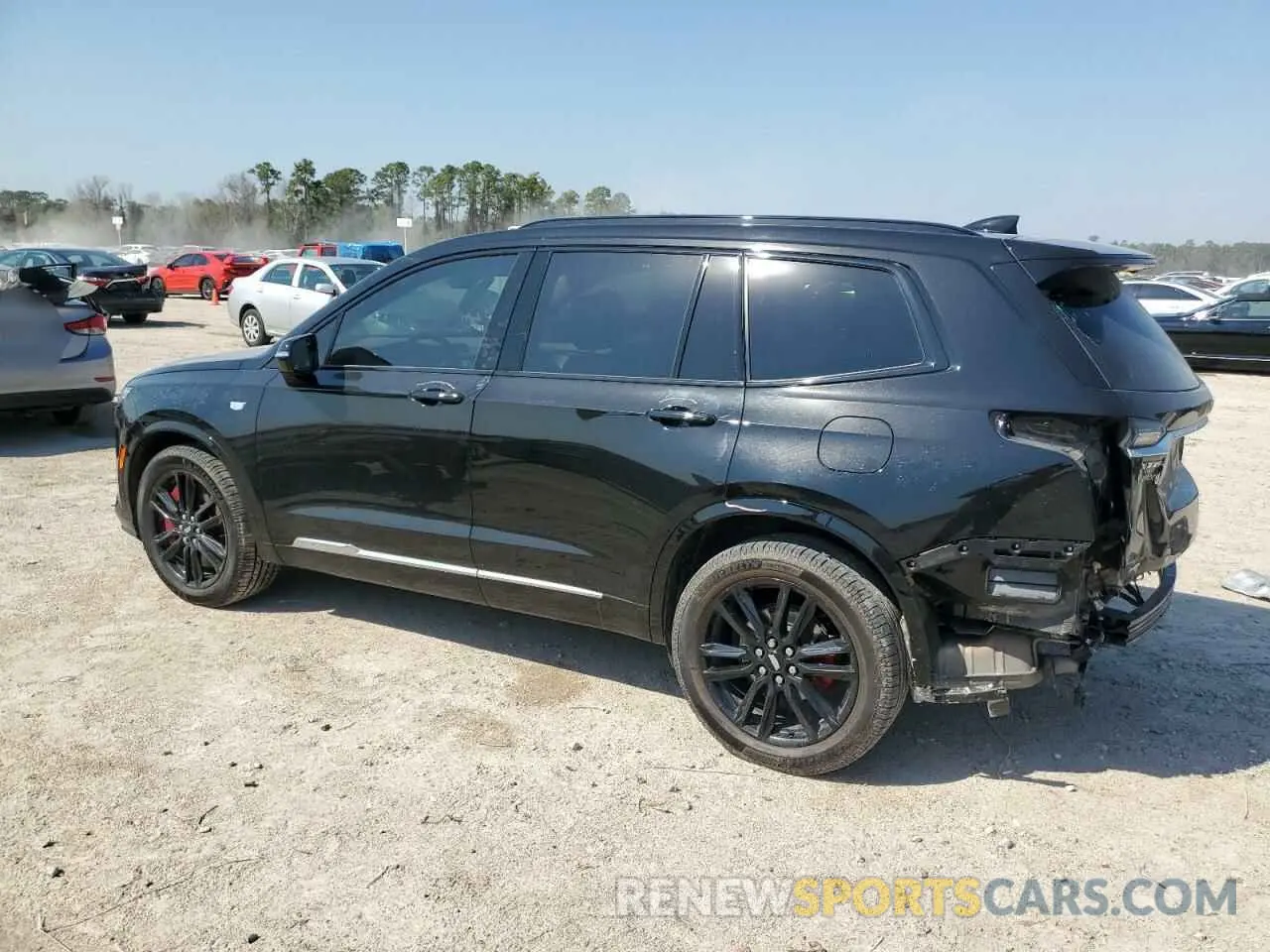 2 Photograph of a damaged car 1GYKPHRS0NZ175482 CADILLAC XT6 2022