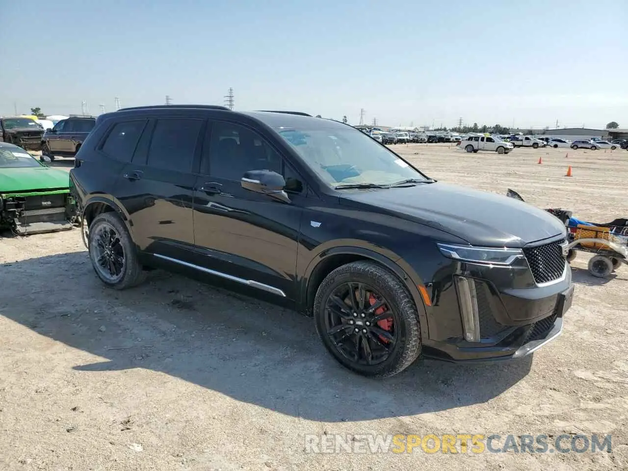4 Photograph of a damaged car 1GYKPHRS0NZ175482 CADILLAC XT6 2022