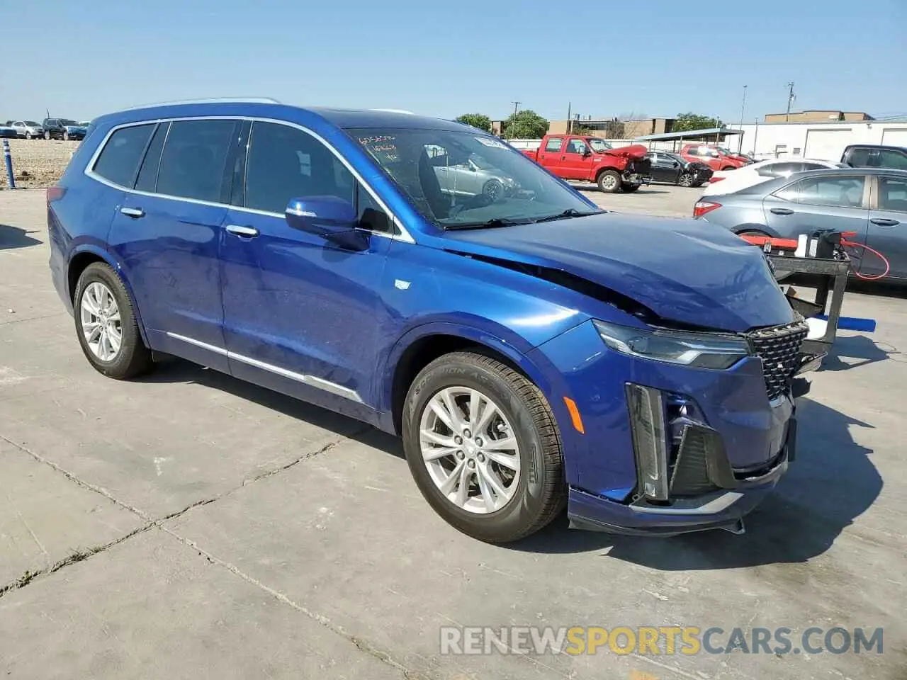 4 Photograph of a damaged car 1GYKPAR42PZ167668 CADILLAC XT6 2023
