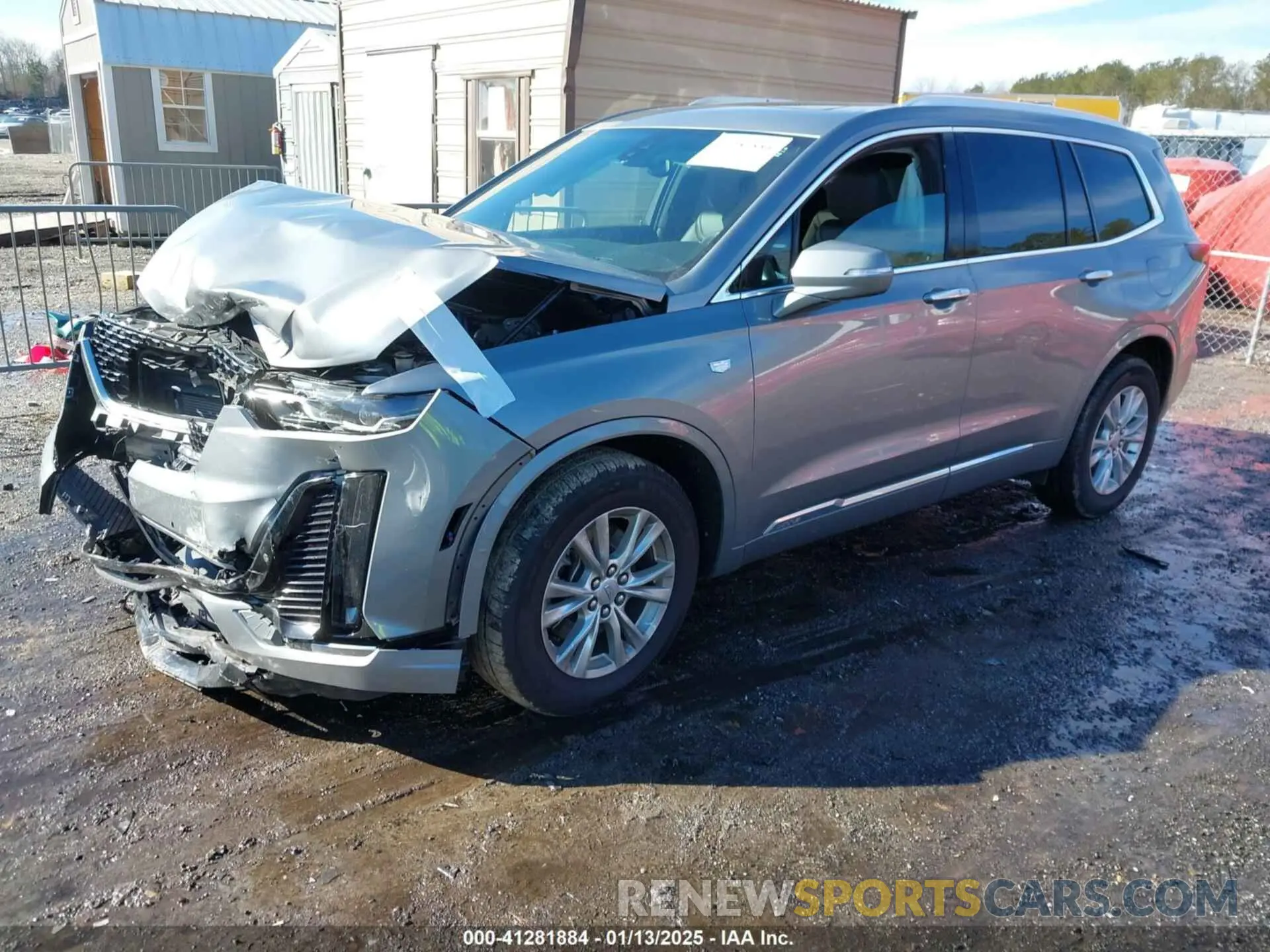 2 Photograph of a damaged car 1GYKPAR42PZ220336 CADILLAC XT6 2023