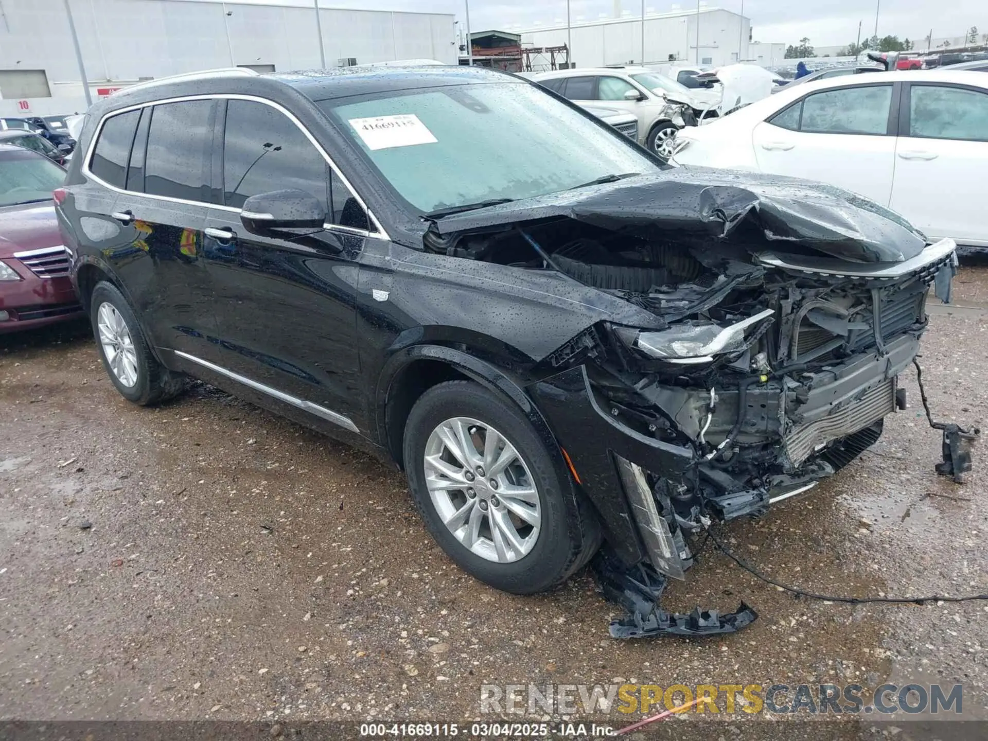 1 Photograph of a damaged car 1GYKPAR44PZ114020 CADILLAC XT6 2023
