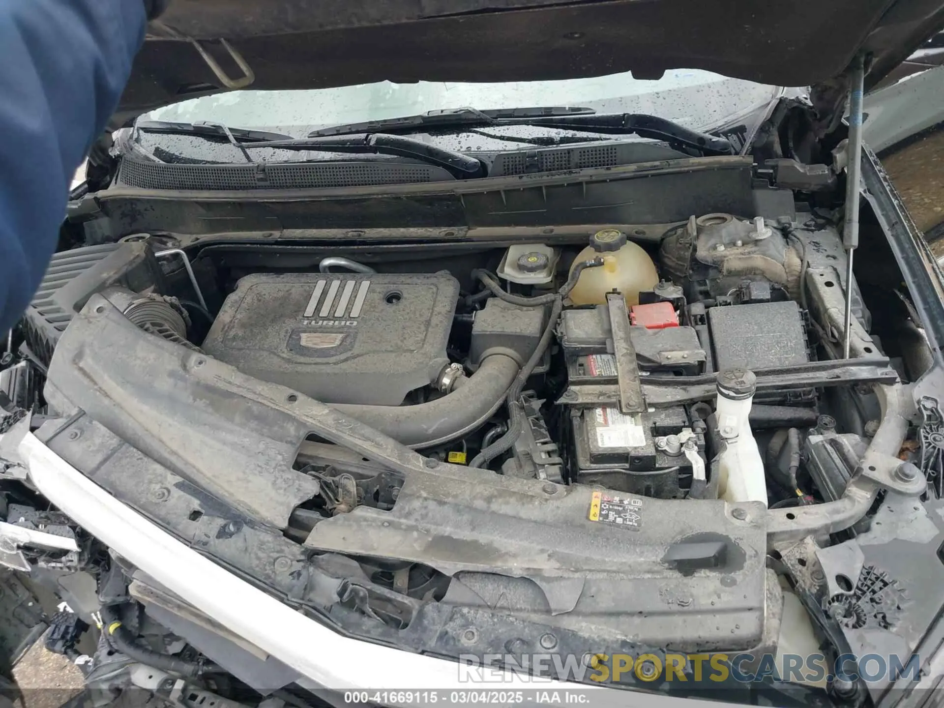 10 Photograph of a damaged car 1GYKPAR44PZ114020 CADILLAC XT6 2023