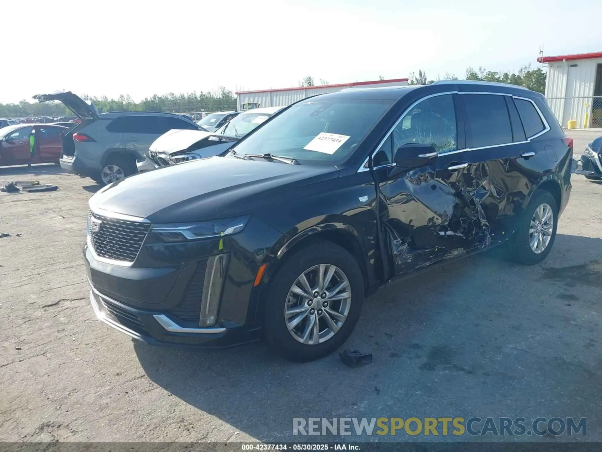 2 Photograph of a damaged car 1GYKPAR44PZ147079 CADILLAC XT6 2023