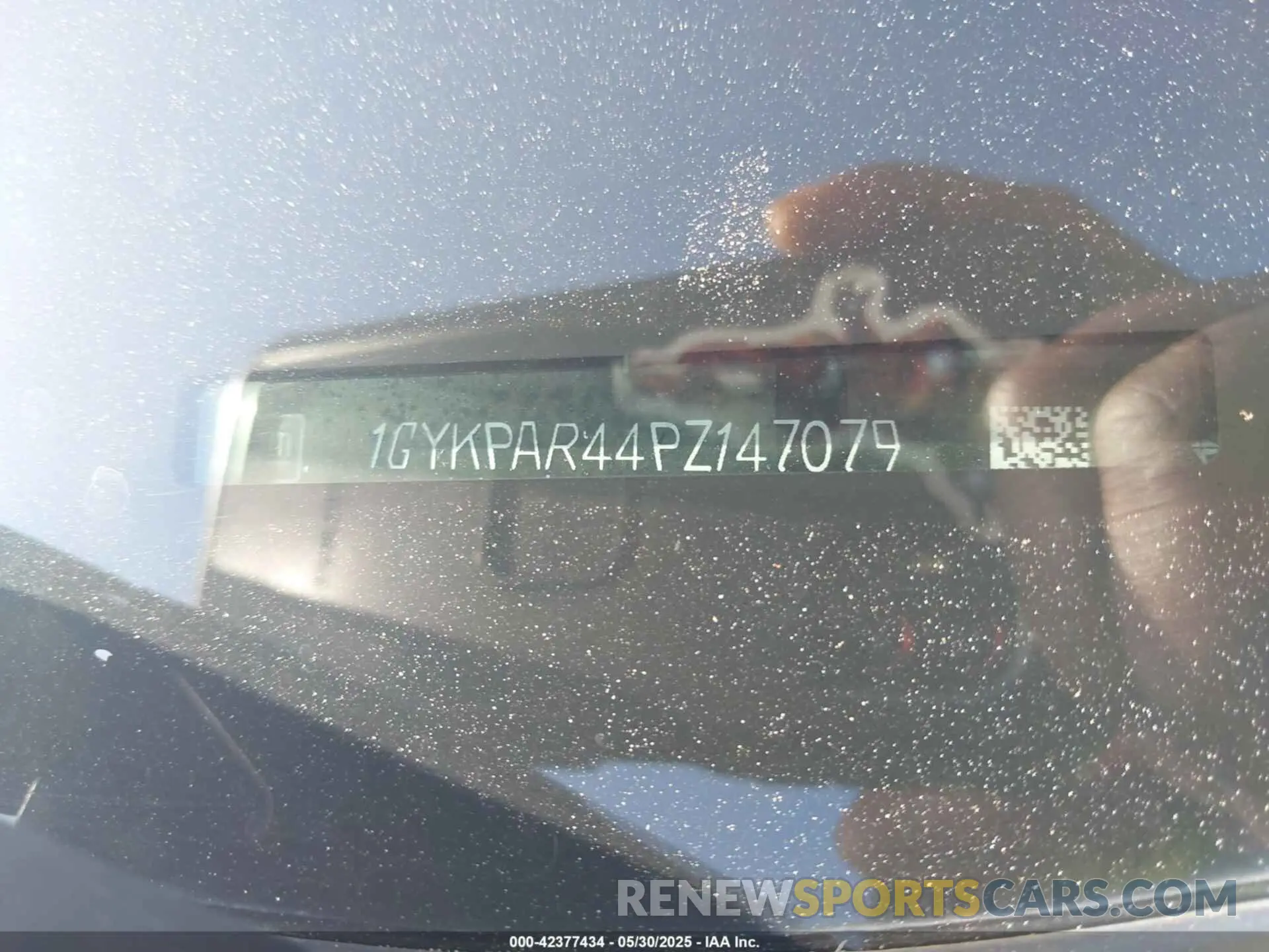 9 Photograph of a damaged car 1GYKPAR44PZ147079 CADILLAC XT6 2023