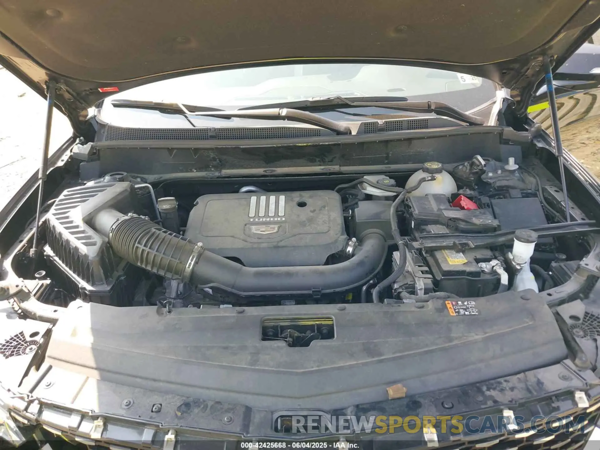 10 Photograph of a damaged car 1GYKPAR46PZ211641 CADILLAC XT6 2023