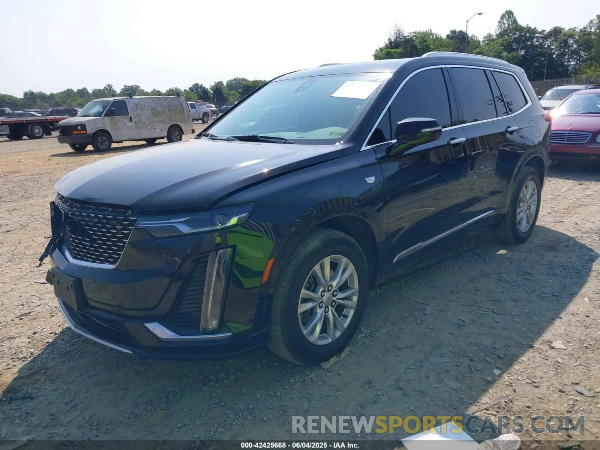 2 Photograph of a damaged car 1GYKPAR46PZ211641 CADILLAC XT6 2023