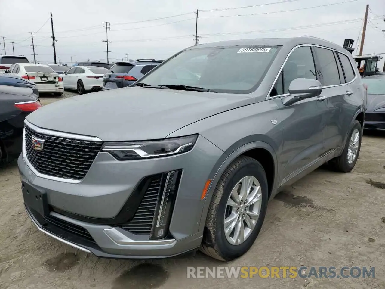 1 Photograph of a damaged car 1GYKPAR47PZ147139 CADILLAC XT6 2023