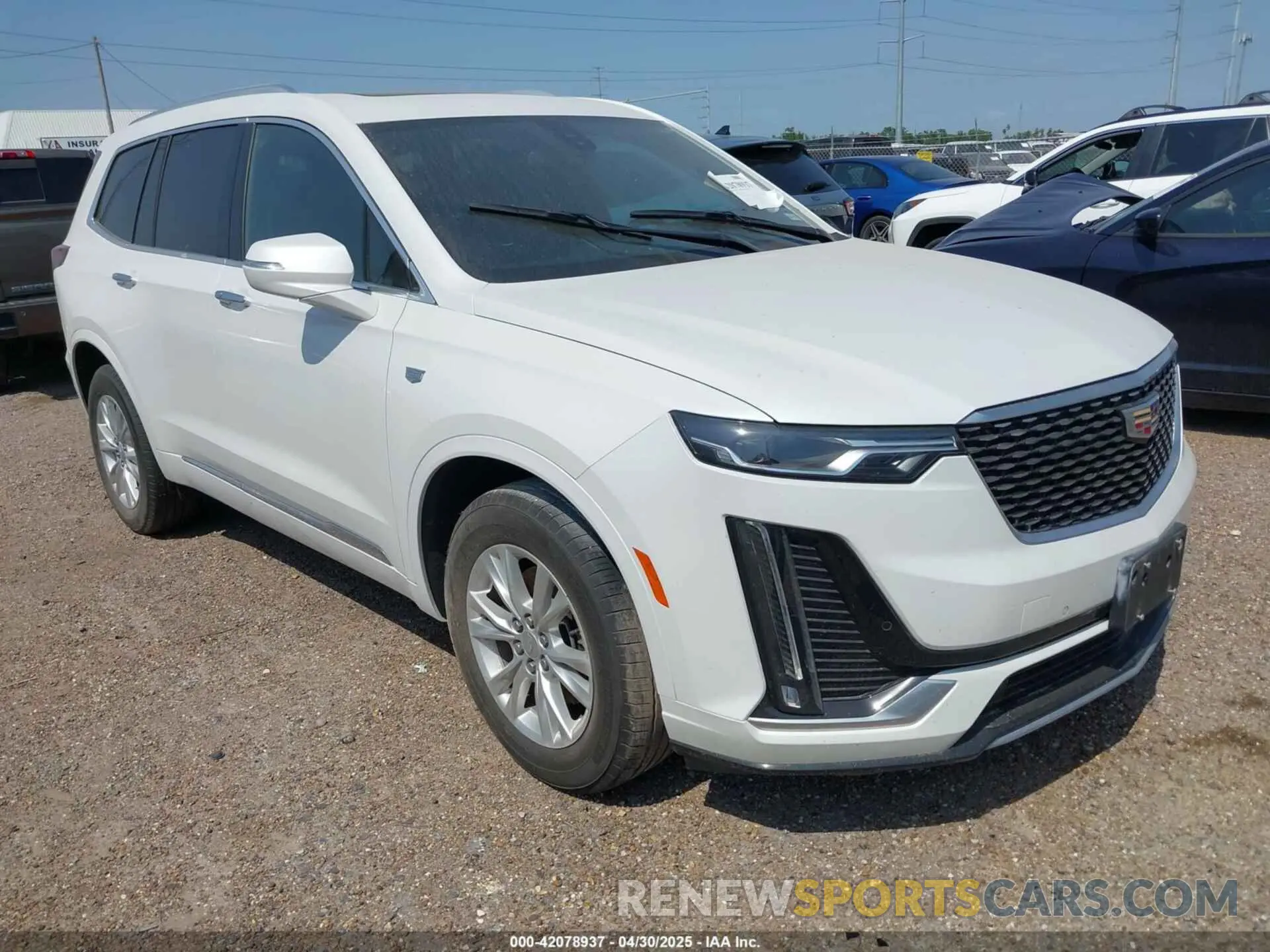 1 Photograph of a damaged car 1GYKPAR4XPZ182533 CADILLAC XT6 2023