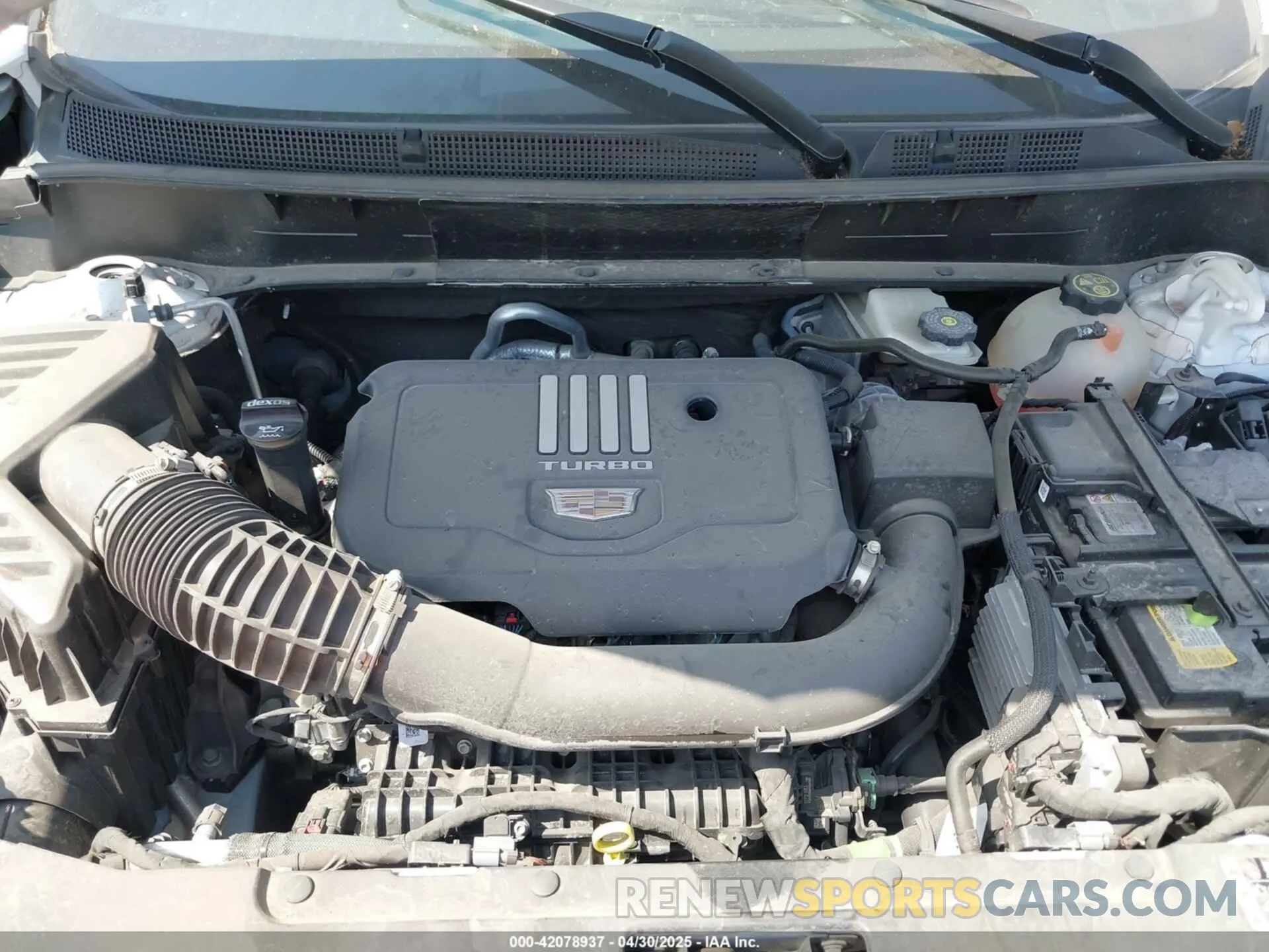 10 Photograph of a damaged car 1GYKPAR4XPZ182533 CADILLAC XT6 2023