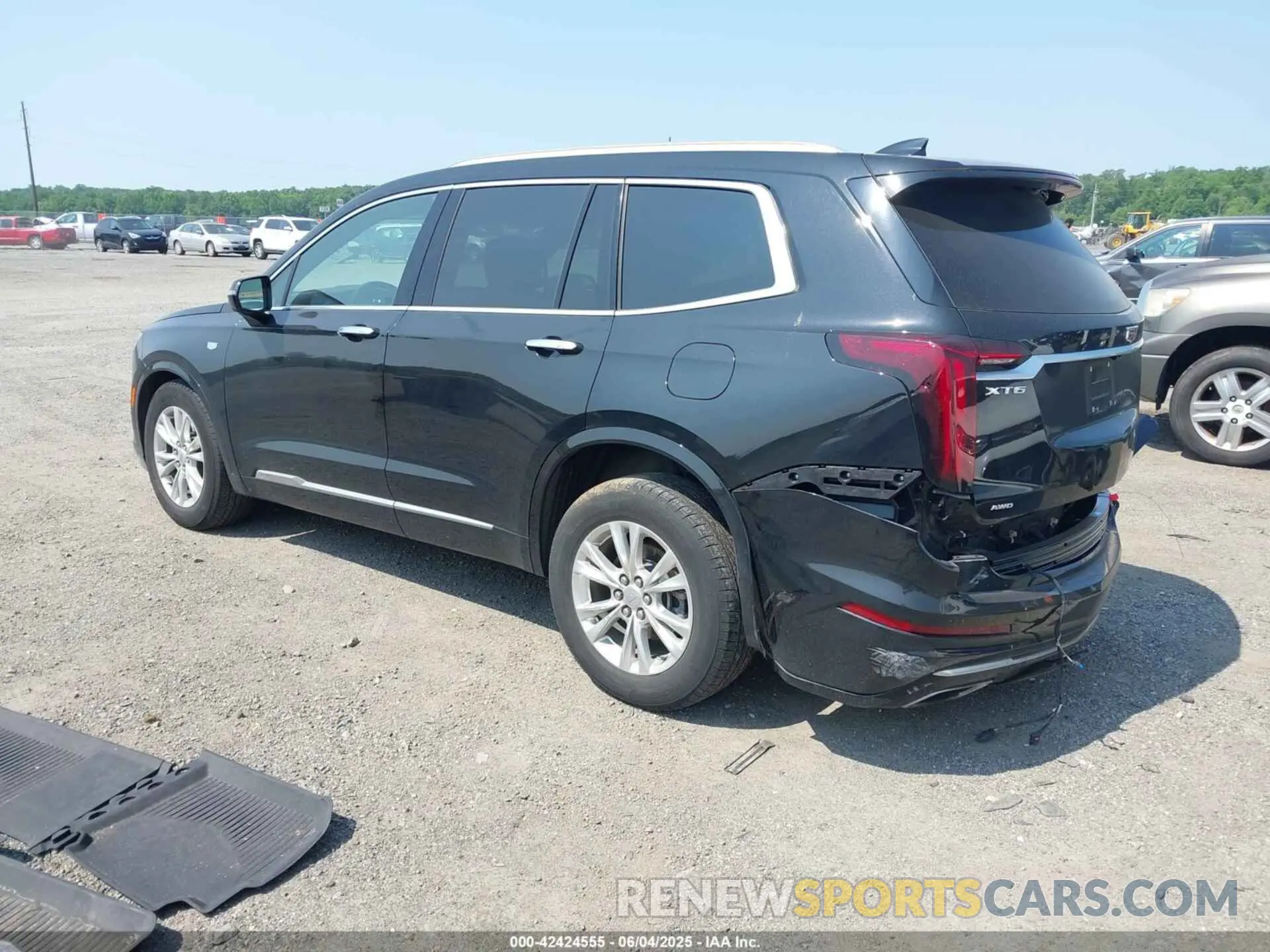 3 Photograph of a damaged car 1GYKPBR49PZ169939 CADILLAC XT6 2023