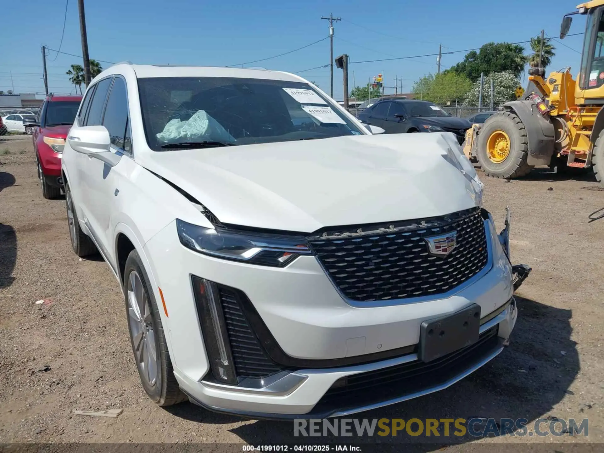1 Photograph of a damaged car 1GYKPCRS4PZ142412 CADILLAC XT6 2023