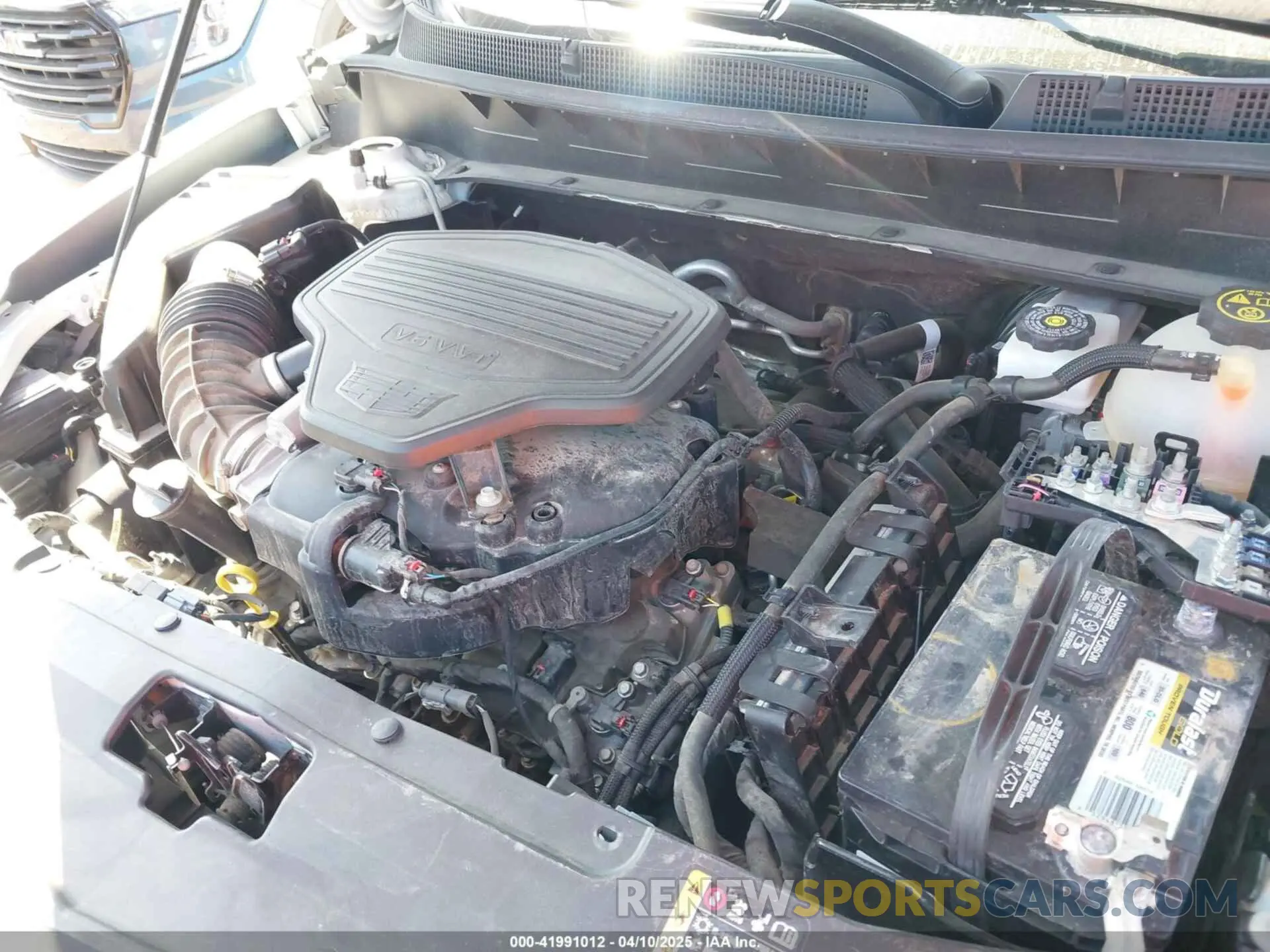 10 Photograph of a damaged car 1GYKPCRS4PZ142412 CADILLAC XT6 2023