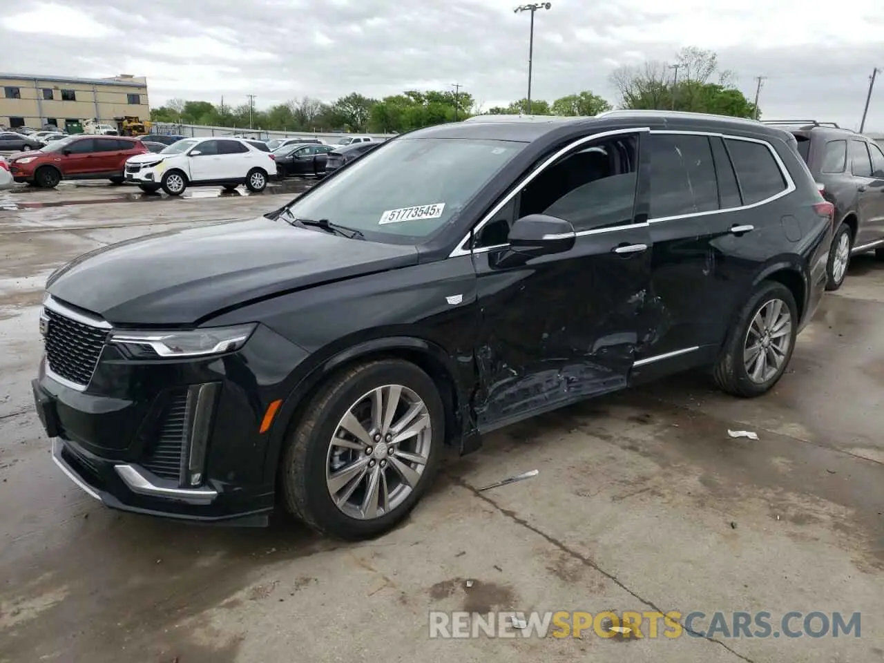1 Photograph of a damaged car 1GYKPCRS5PZ101867 CADILLAC XT6 2023