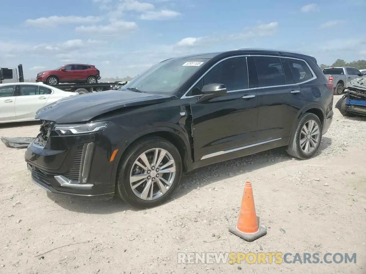 1 Photograph of a damaged car 1GYKPCRS6PZ127331 CADILLAC XT6 2023