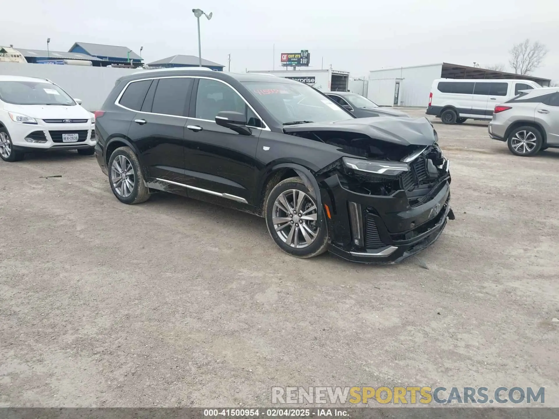 1 Photograph of a damaged car 1GYKPCRS8PZ231089 CADILLAC XT6 2023