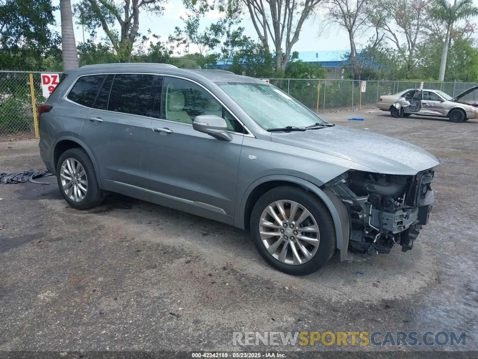1 Photograph of a damaged car 1GYKPCRS9PZ193999 CADILLAC XT6 2023