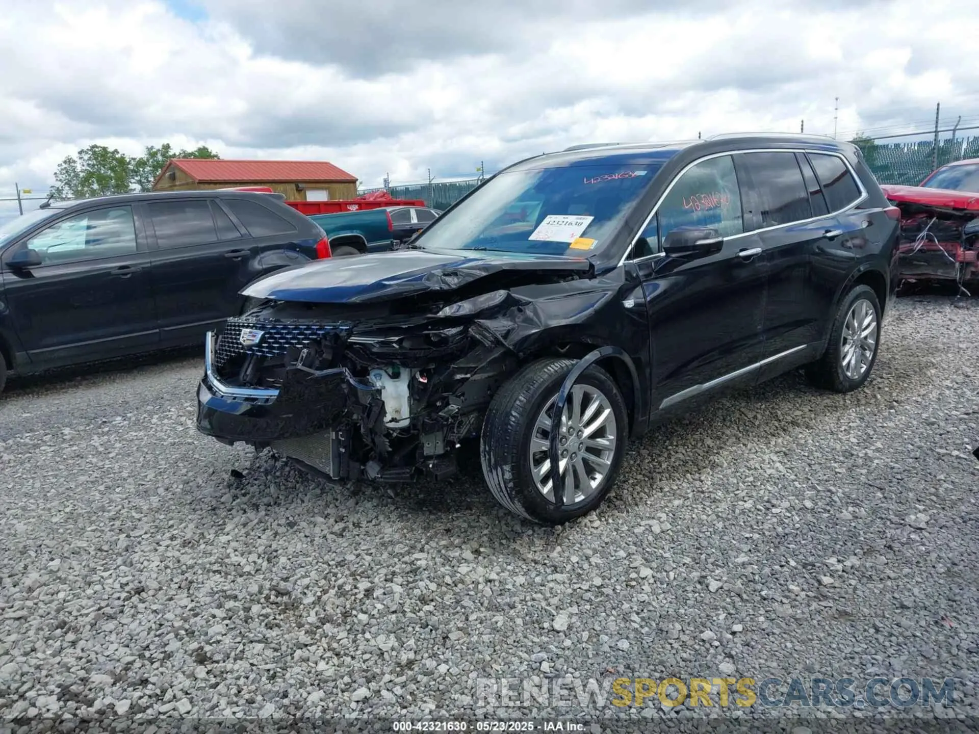 2 Photograph of a damaged car 1GYKPDRS5PZ206026 CADILLAC XT6 2023