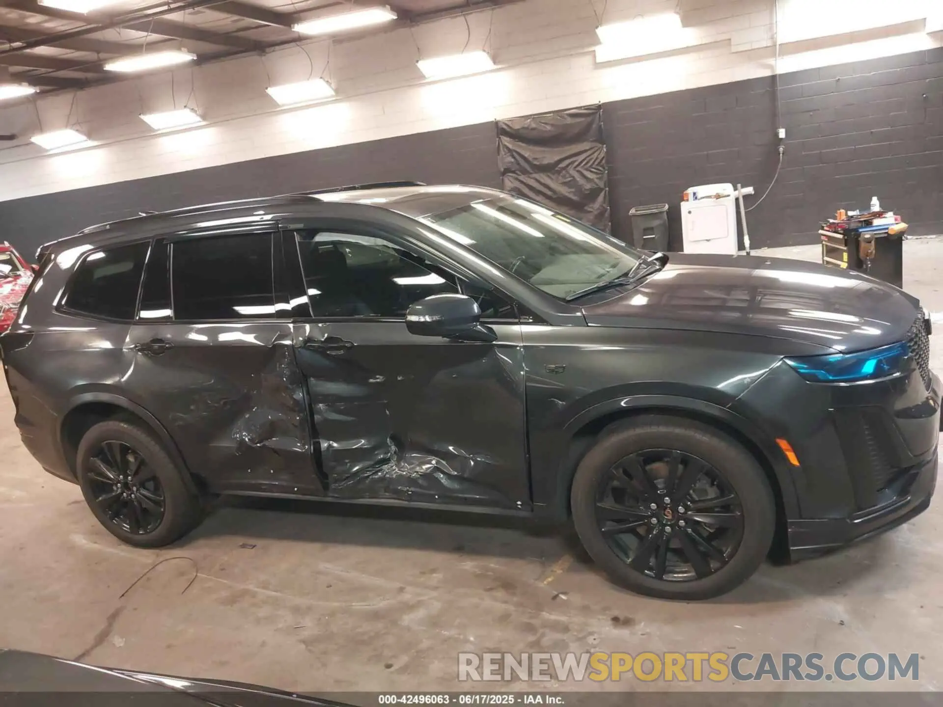 13 Photograph of a damaged car 1GYKPDRSXPZ162217 CADILLAC XT6 2023