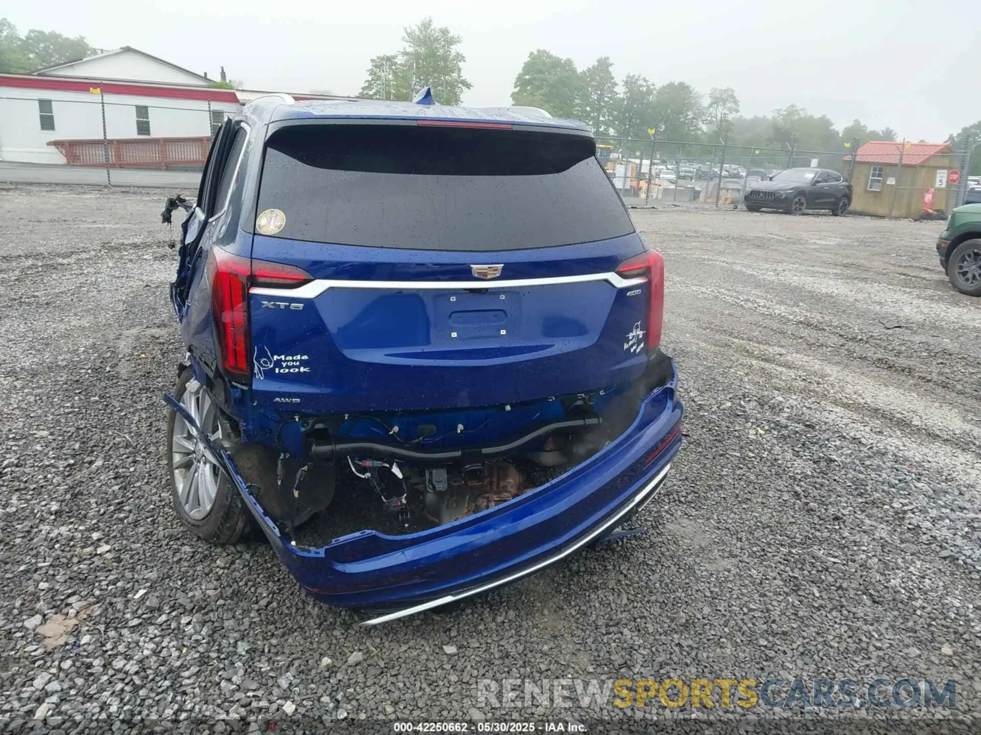 17 Photograph of a damaged car 1GYKPFRS1PZ180407 CADILLAC XT6 2023