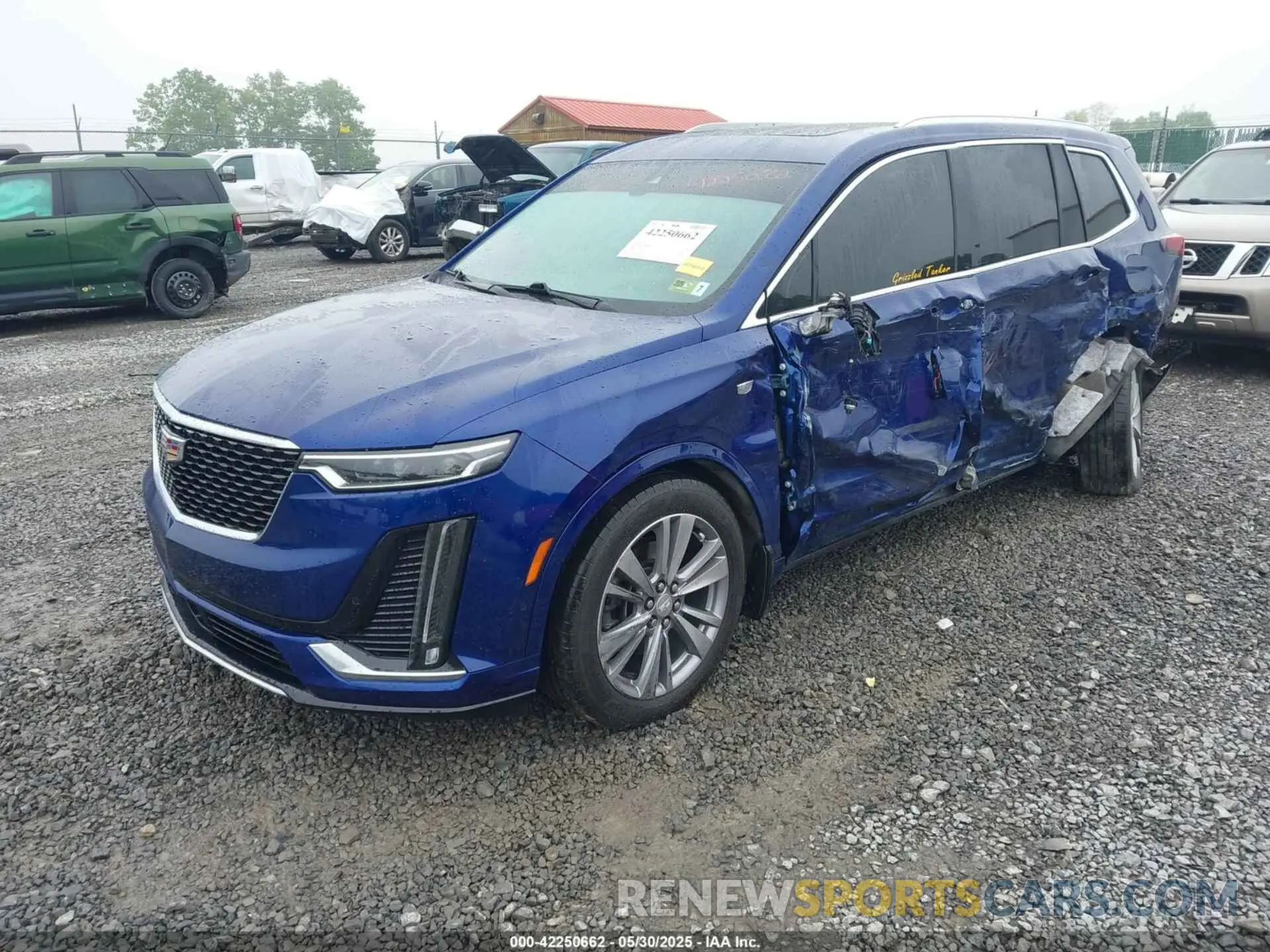 2 Photograph of a damaged car 1GYKPFRS1PZ180407 CADILLAC XT6 2023
