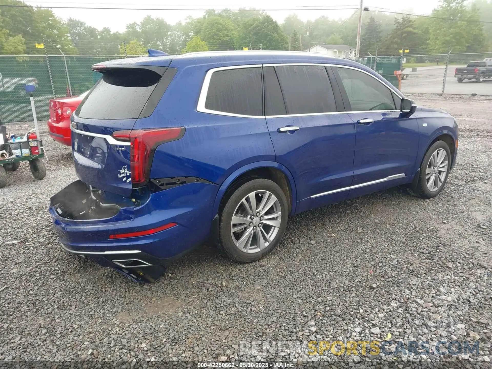 4 Photograph of a damaged car 1GYKPFRS1PZ180407 CADILLAC XT6 2023