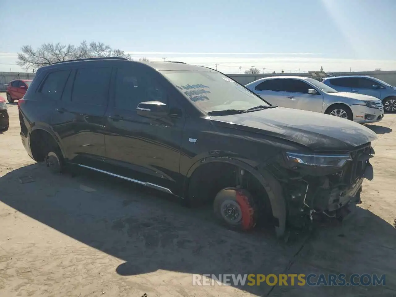 4 Photograph of a damaged car 1GYKPGRS0PZ154631 CADILLAC XT6 2023