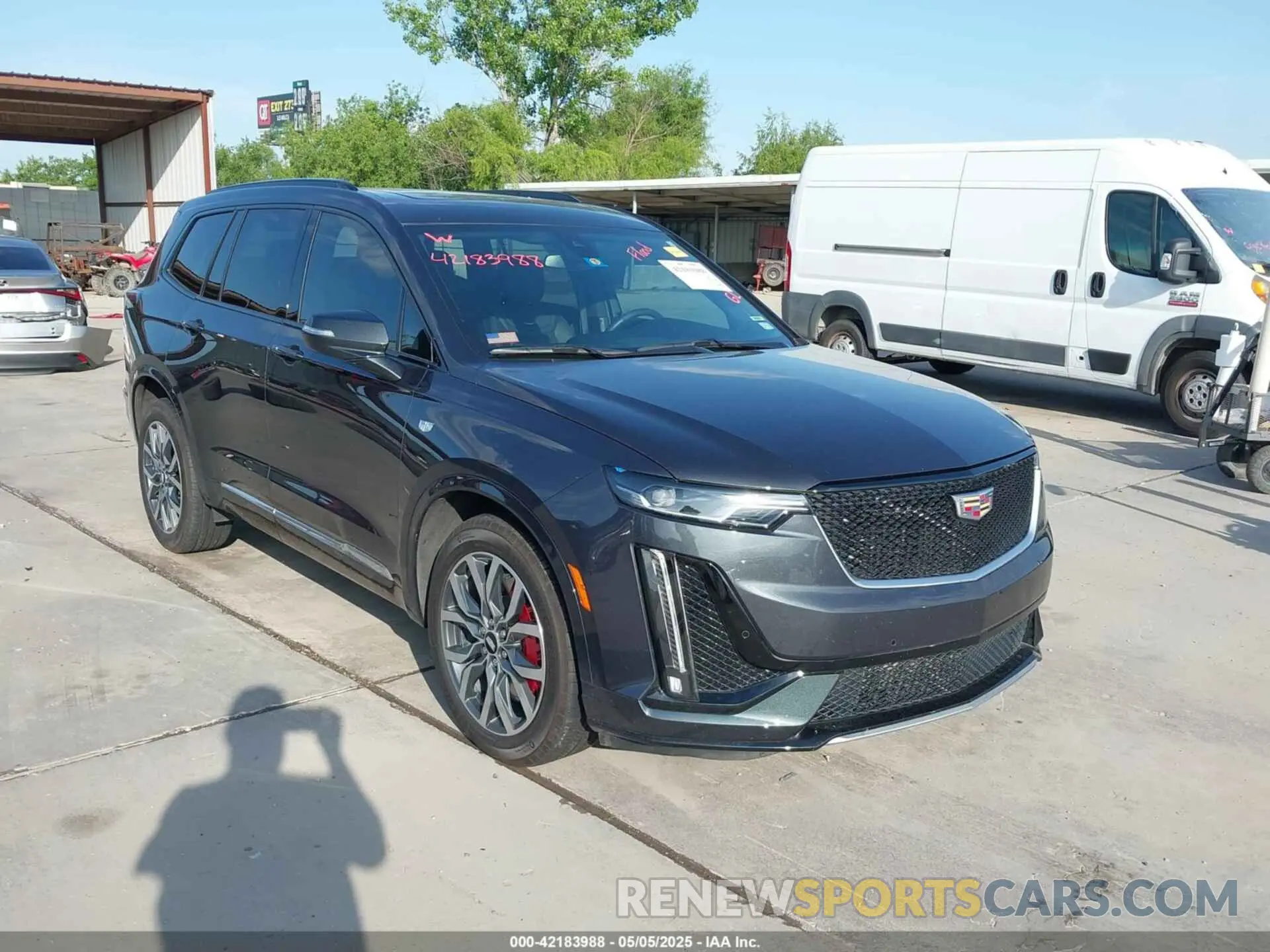 1 Photograph of a damaged car 1GYKPGRS0PZ177620 CADILLAC XT6 2023