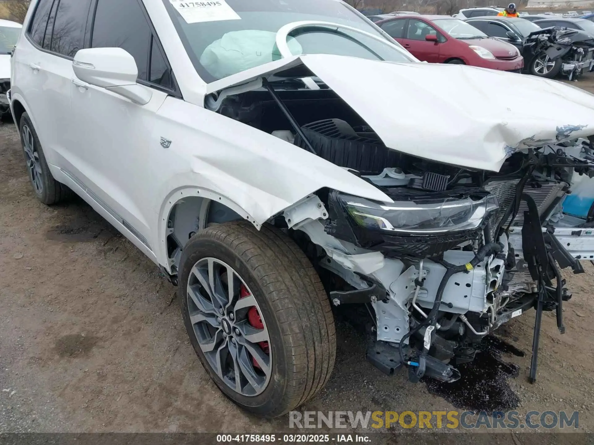 17 Photograph of a damaged car 1GYKPHRS1PZ155437 CADILLAC XT6 2023