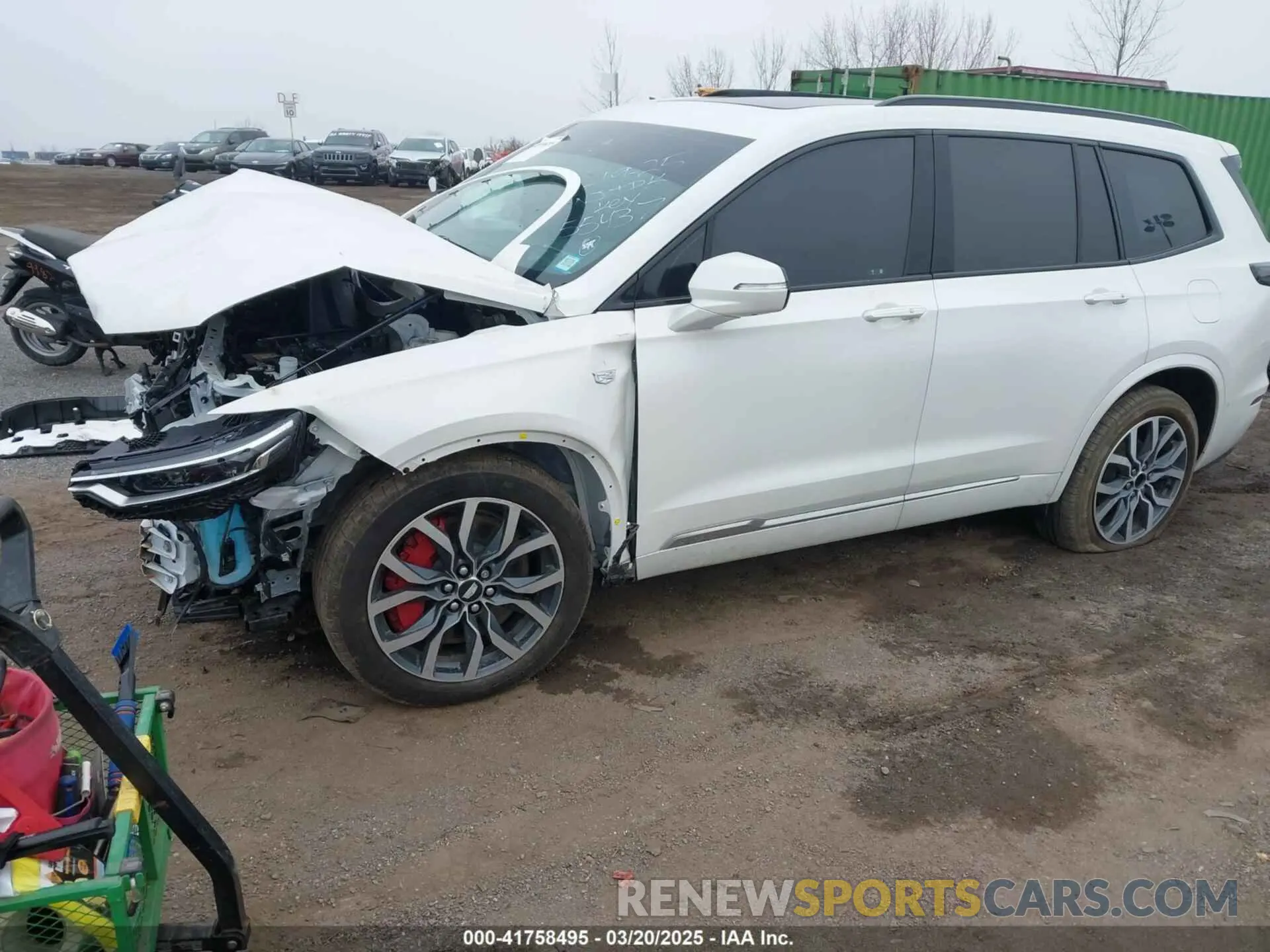 2 Photograph of a damaged car 1GYKPHRS1PZ155437 CADILLAC XT6 2023