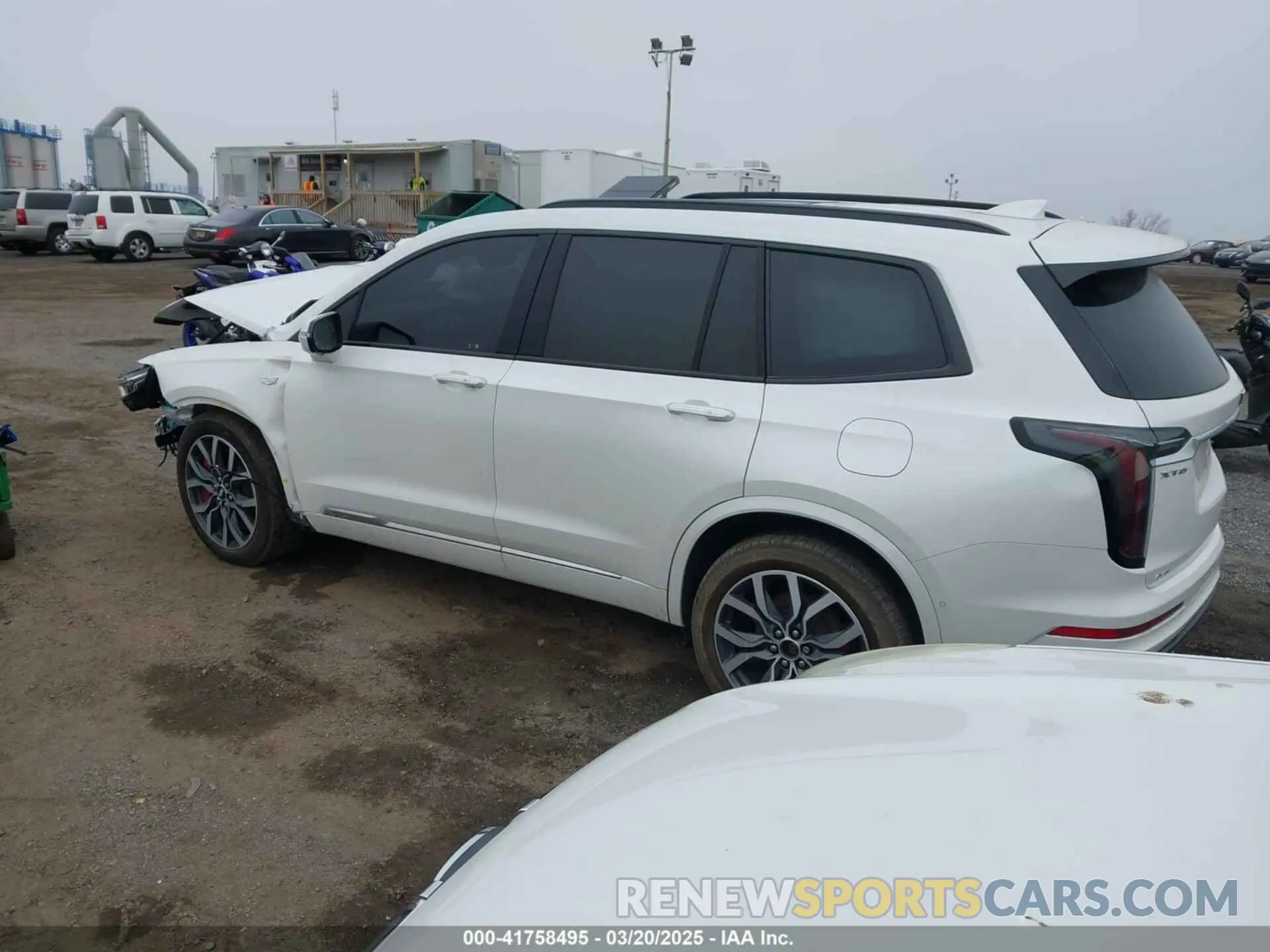 3 Photograph of a damaged car 1GYKPHRS1PZ155437 CADILLAC XT6 2023