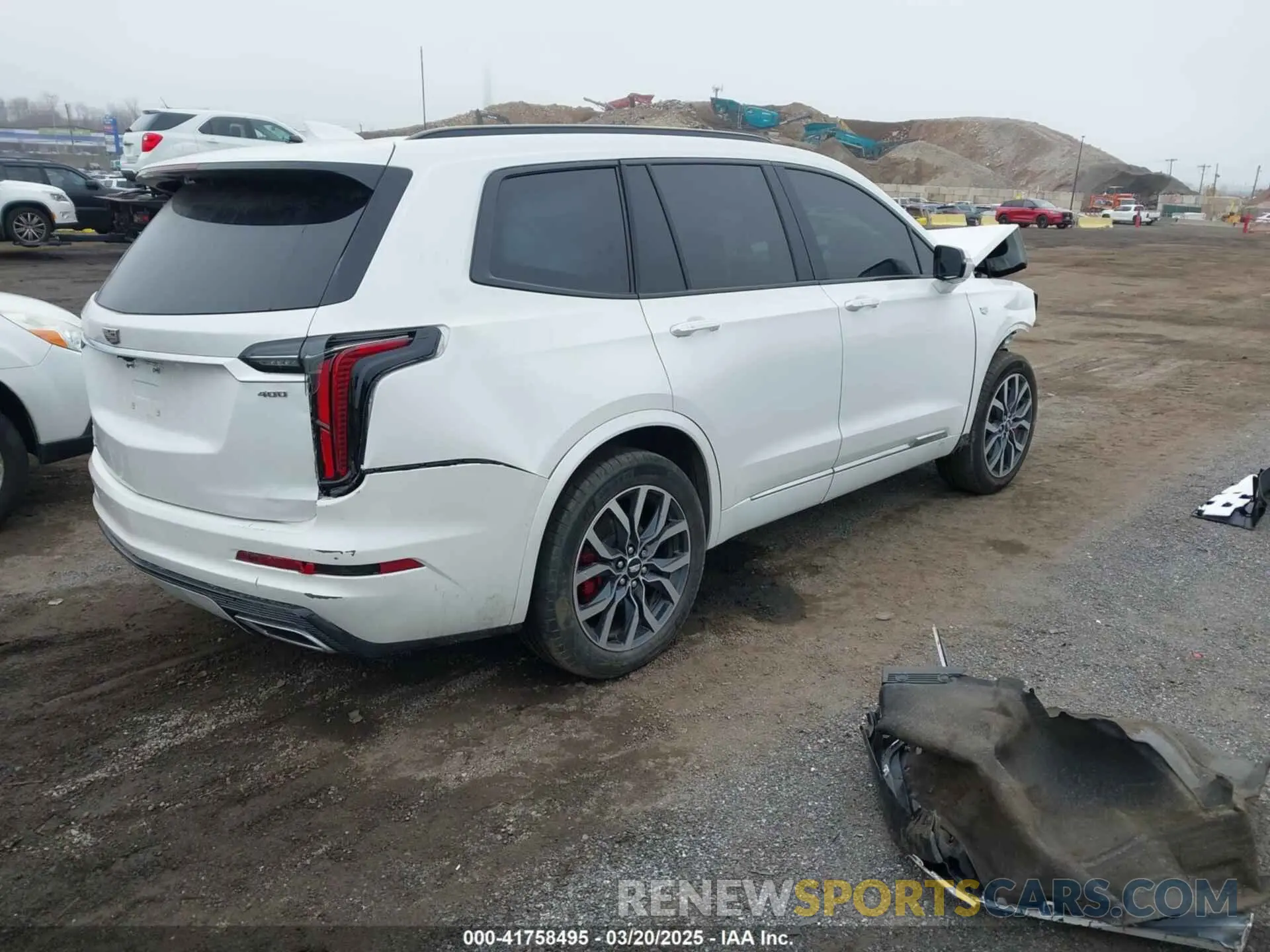 4 Photograph of a damaged car 1GYKPHRS1PZ155437 CADILLAC XT6 2023