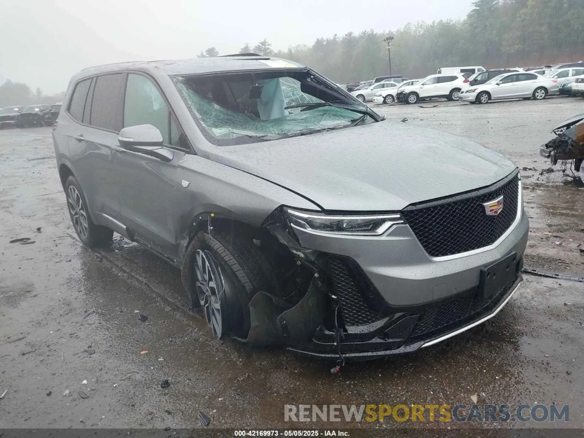 1 Photograph of a damaged car 1GYKPHRS2PZ179987 CADILLAC XT6 2023