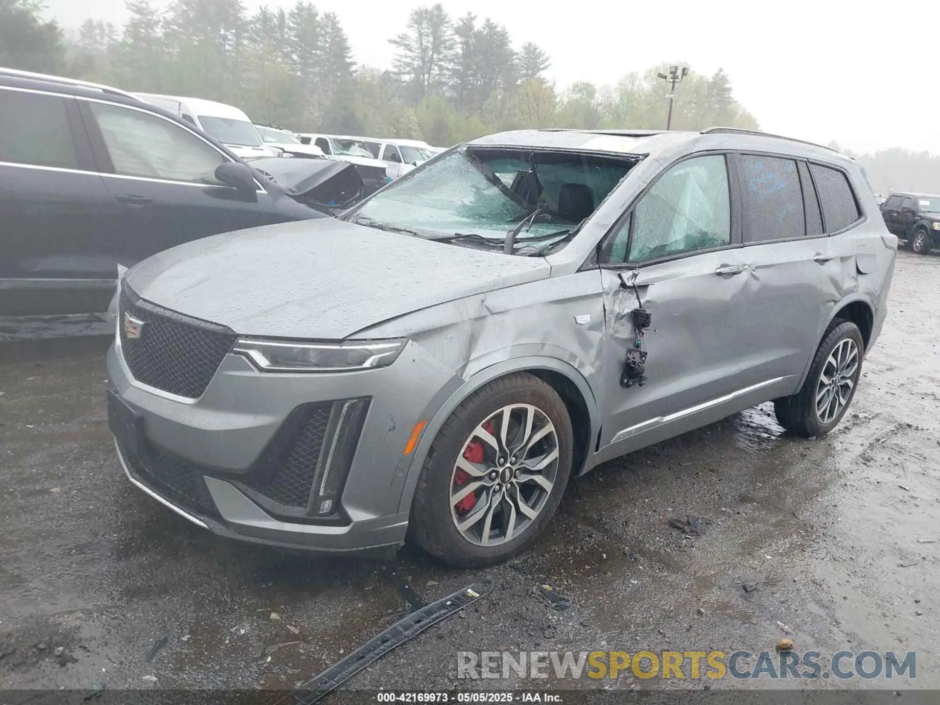 2 Photograph of a damaged car 1GYKPHRS2PZ179987 CADILLAC XT6 2023