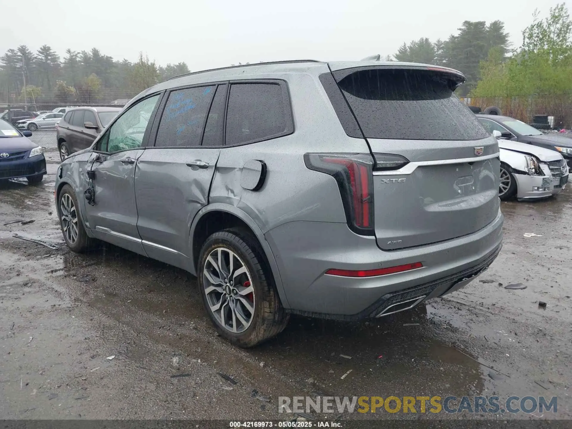 3 Photograph of a damaged car 1GYKPHRS2PZ179987 CADILLAC XT6 2023