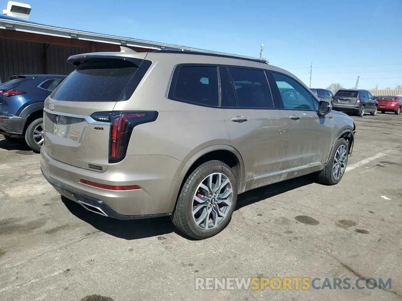 3 Photograph of a damaged car 1GYKPHRSXPZ181132 CADILLAC XT6 2023