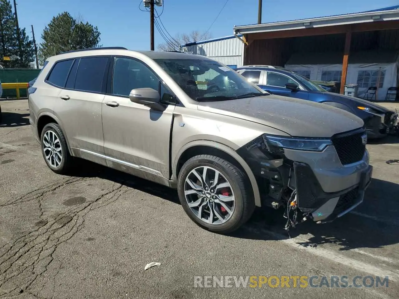 4 Photograph of a damaged car 1GYKPHRSXPZ181132 CADILLAC XT6 2023