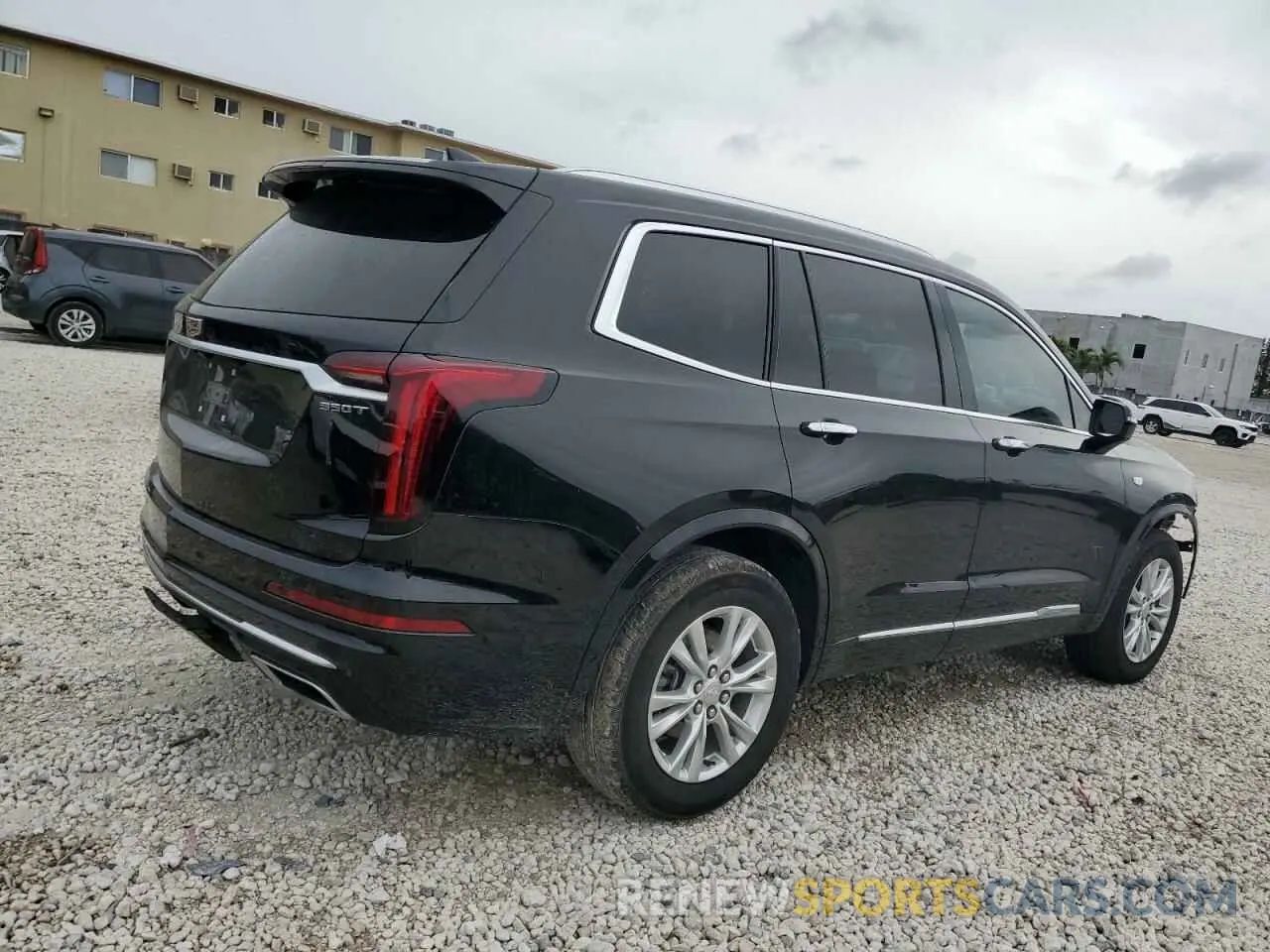 3 Photograph of a damaged car 1GYKPAR41RZ734536 CADILLAC XT6 2024