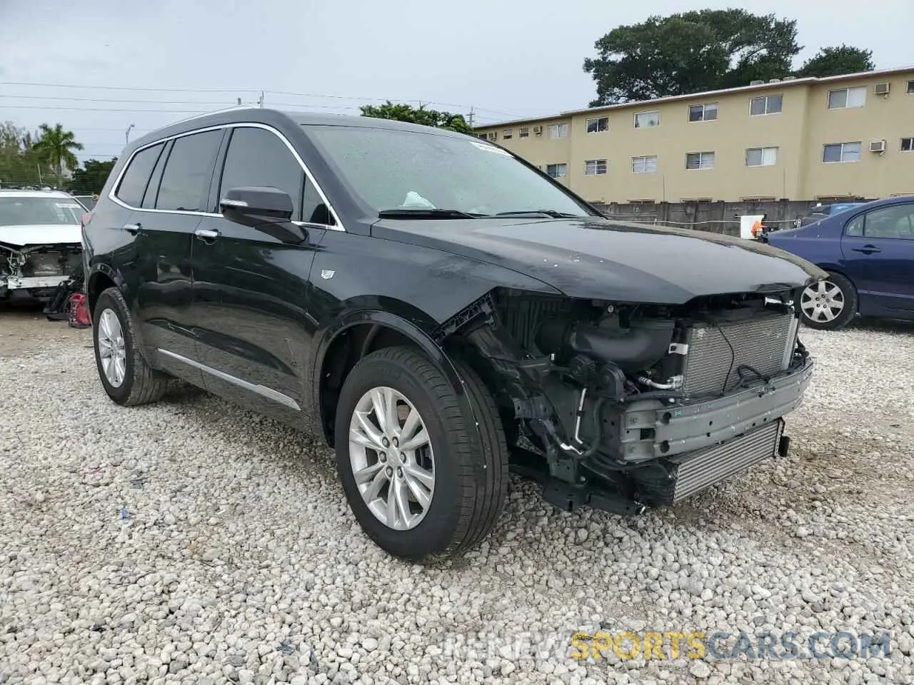 4 Photograph of a damaged car 1GYKPAR41RZ734536 CADILLAC XT6 2024