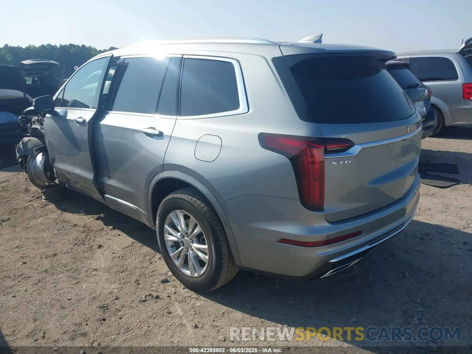 3 Photograph of a damaged car 1GYKPAR42RZ723545 CADILLAC XT6 2024
