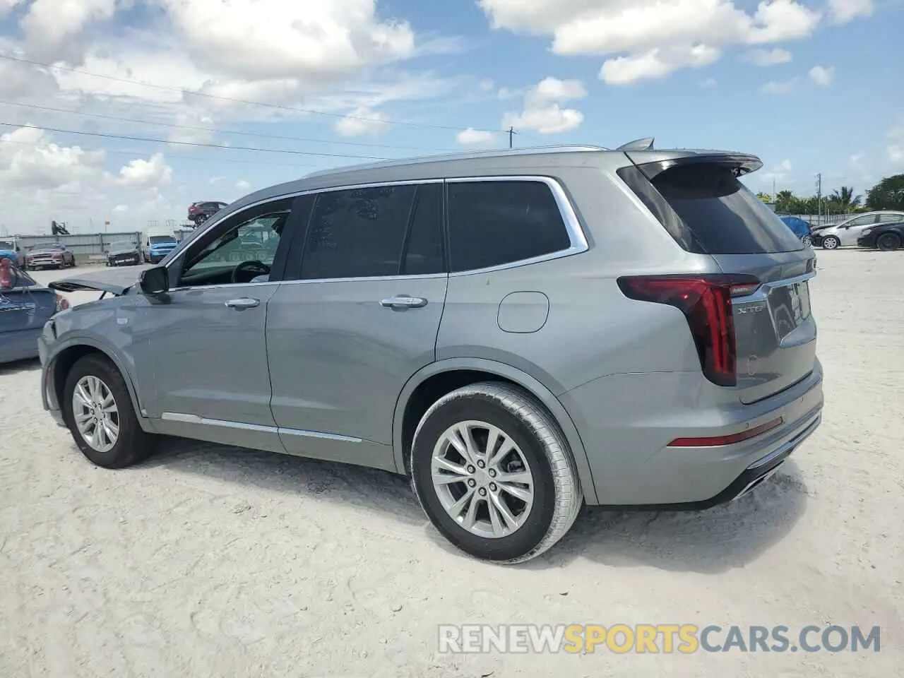 2 Photograph of a damaged car 1GYKPAR42RZ750678 CADILLAC XT6 2024