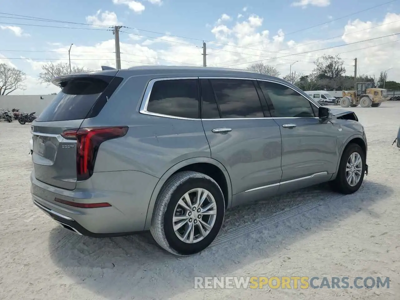 3 Photograph of a damaged car 1GYKPAR42RZ750678 CADILLAC XT6 2024