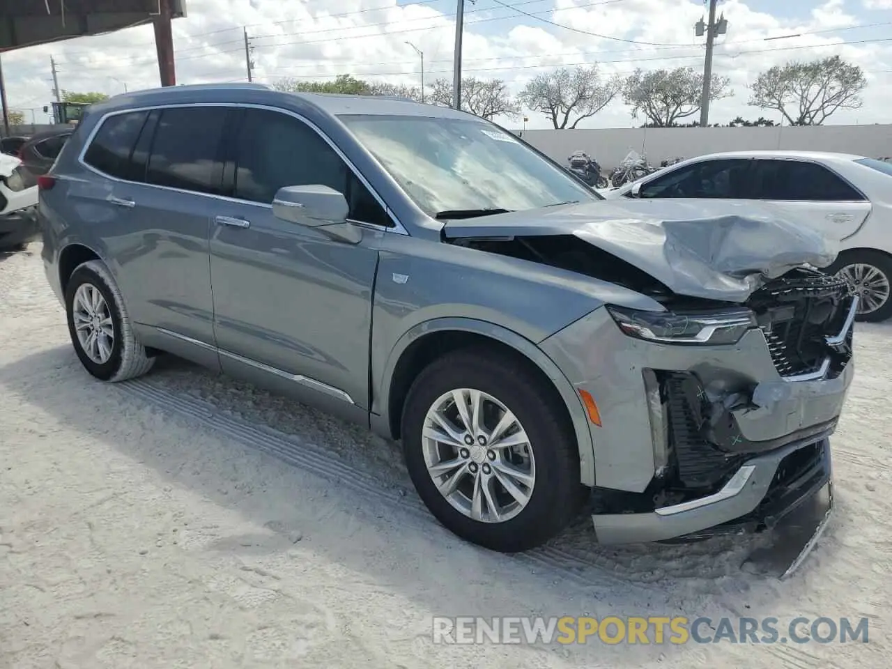 4 Photograph of a damaged car 1GYKPAR42RZ750678 CADILLAC XT6 2024